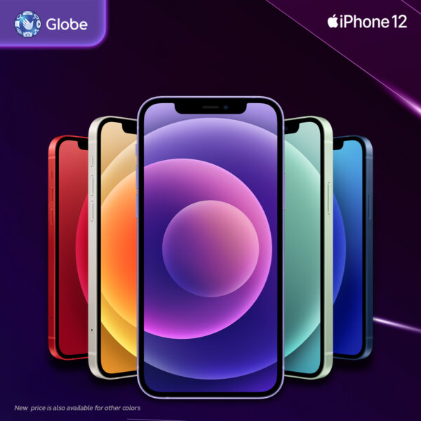 Globe iphone 12 in purple