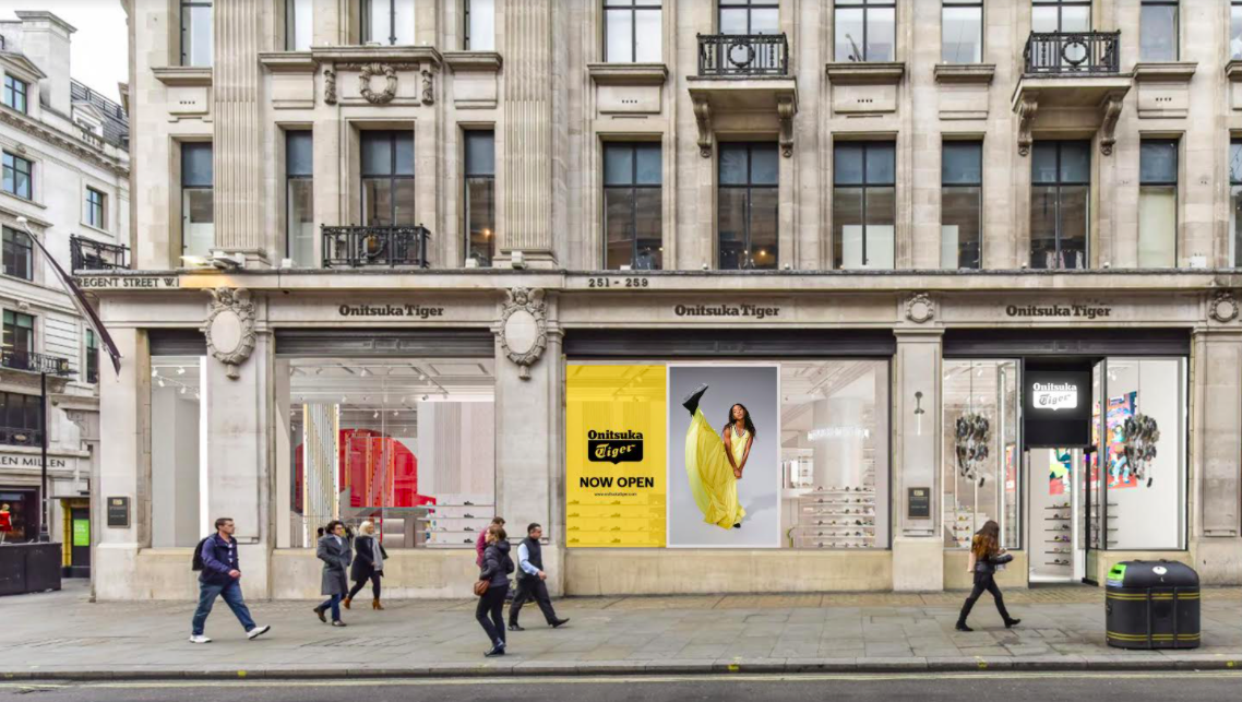 Onitsuka Tiger Largest Flagship Store on London's Regent Street