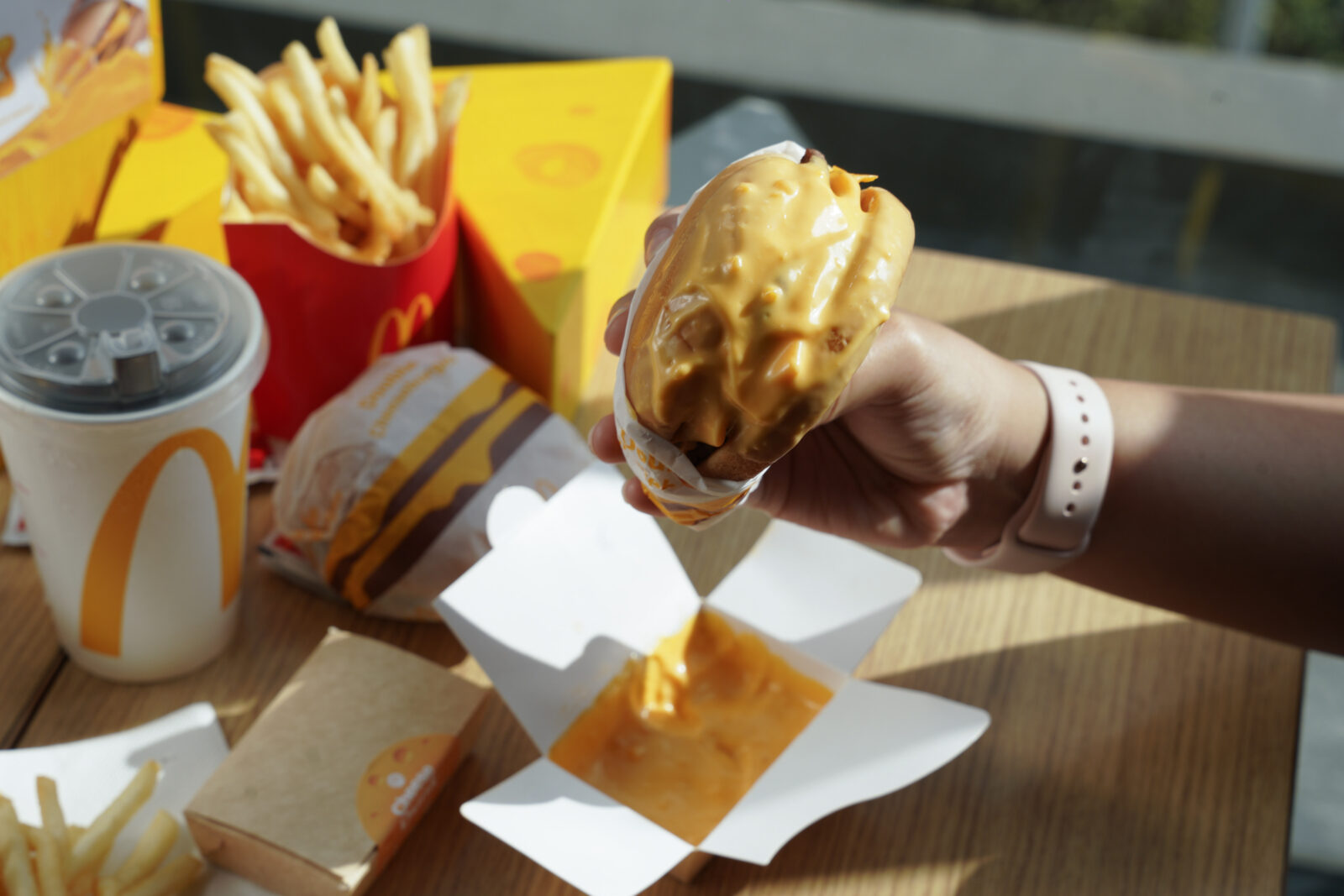 Elevate Your McDonald’s Experience With Their Newest Cheese Dunk