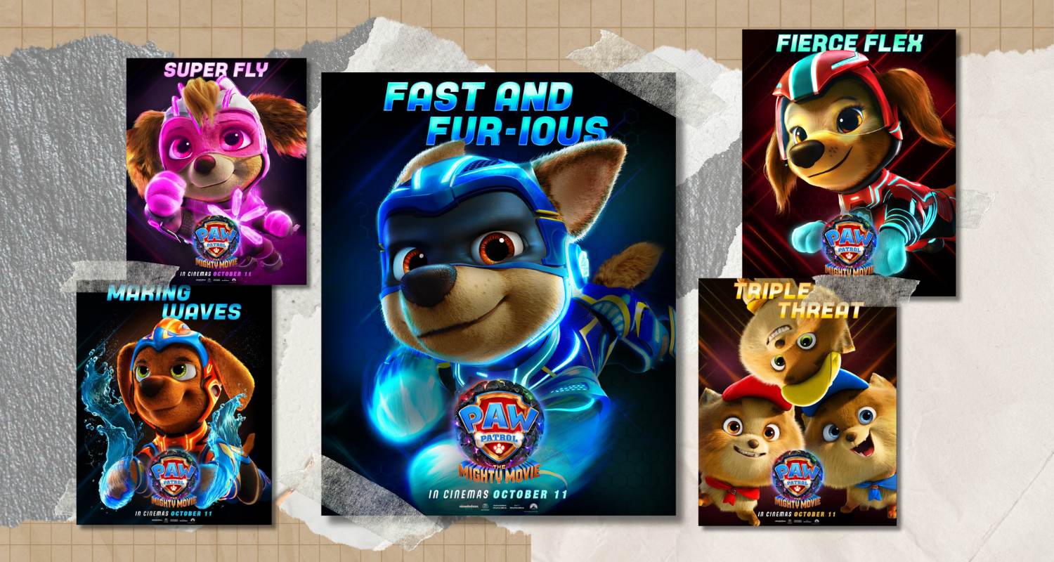PAW Patrol's Mighty Pups Meet the Voices in Character Posters and Clip